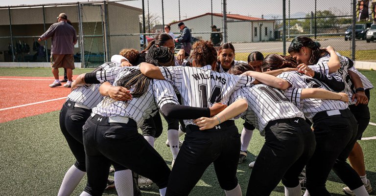 High school softball team