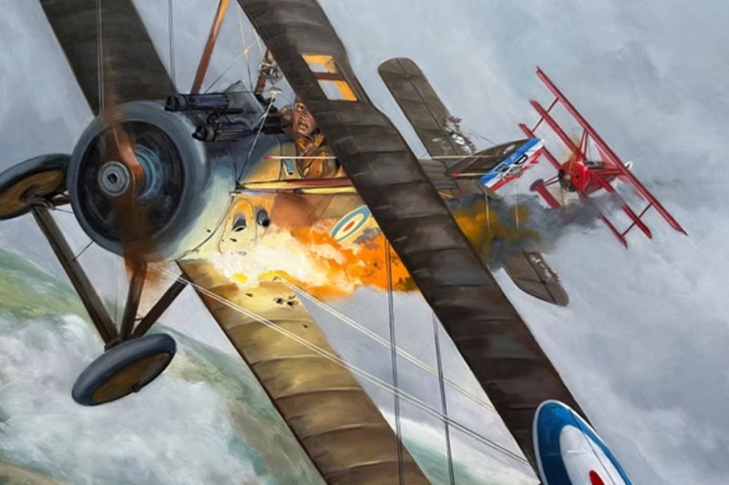 red baron kills paintings tom lapadula
