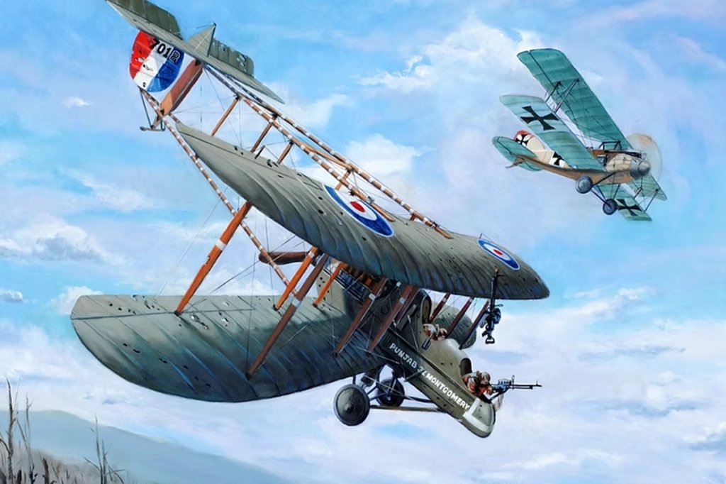 red baron paintings first kill courtesy