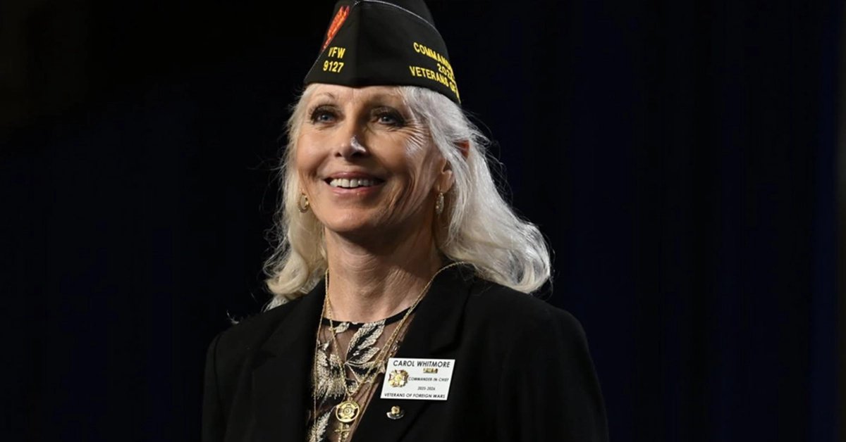 vfw election of carol whitmore national commander