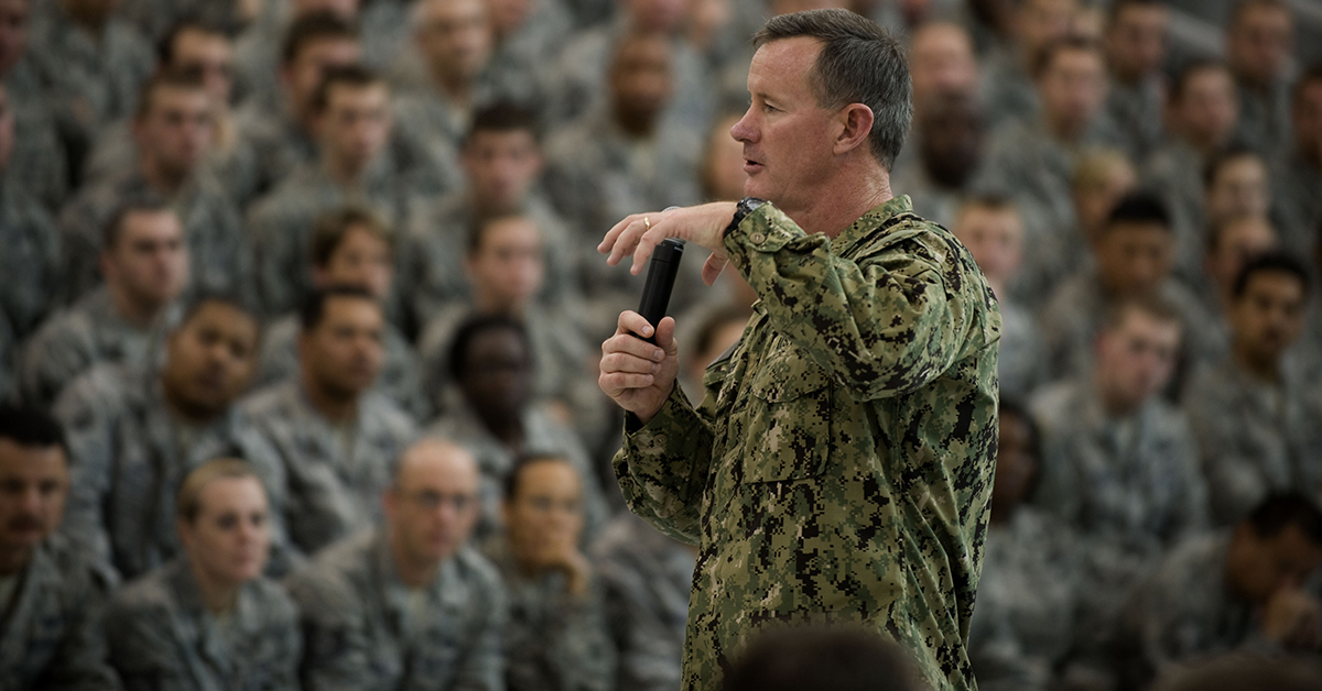 10 life lessons that William McRaven learned in Navy SEAL training