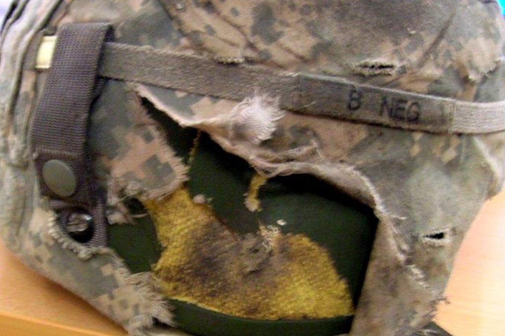 100 years of military helmets iraq army