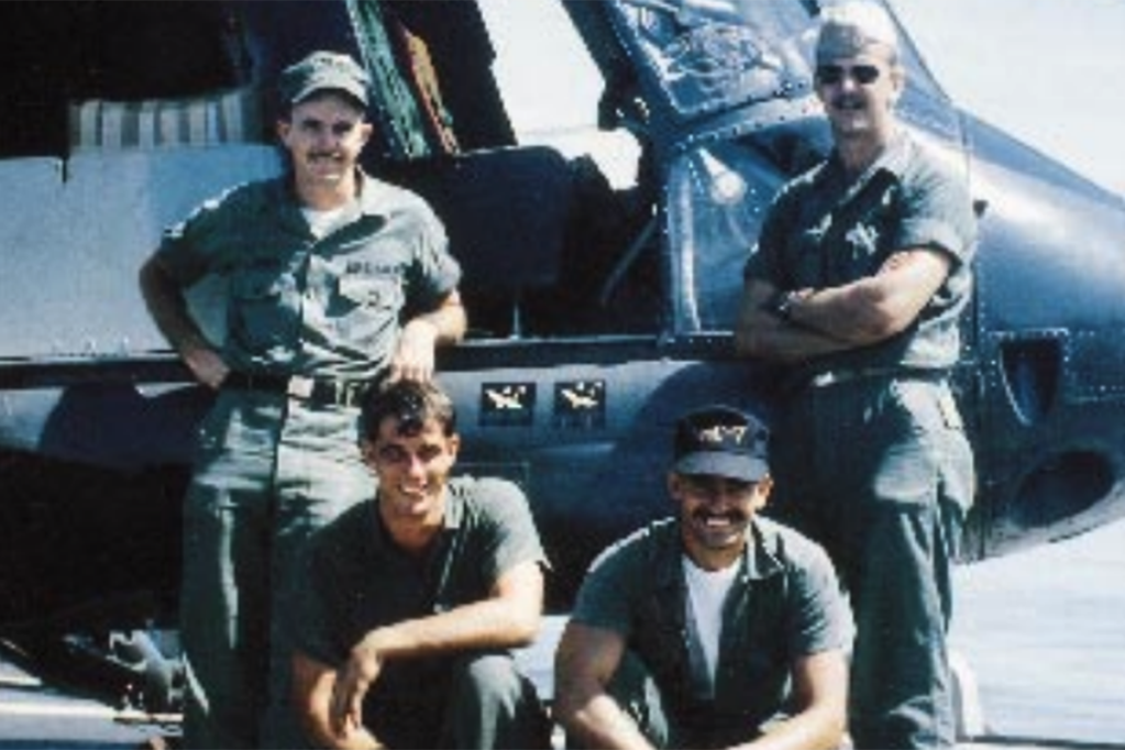 Medal of Honor recipient Clyde Lassen's crew