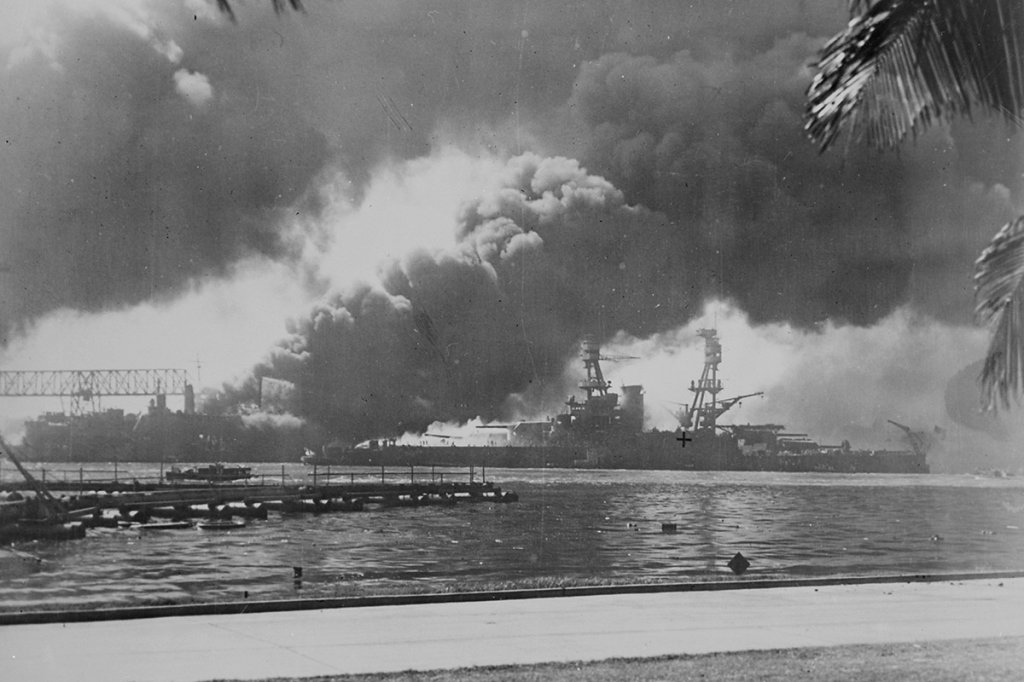 Japanese attack at Pearl Harbor