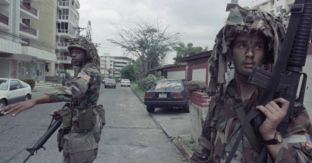 military helmet history panama PASGT