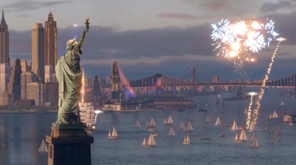 world of warships america 250 new york port