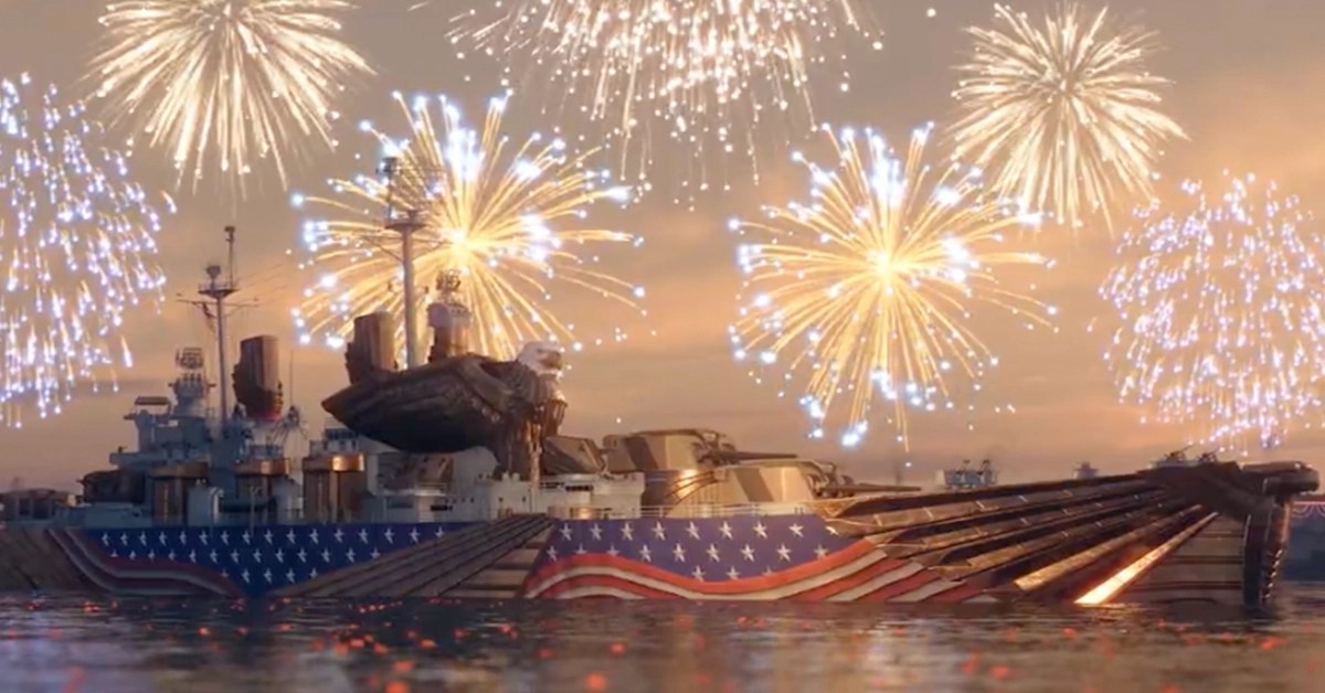 World of Warships' America 250 update is a love letter to US Navy history