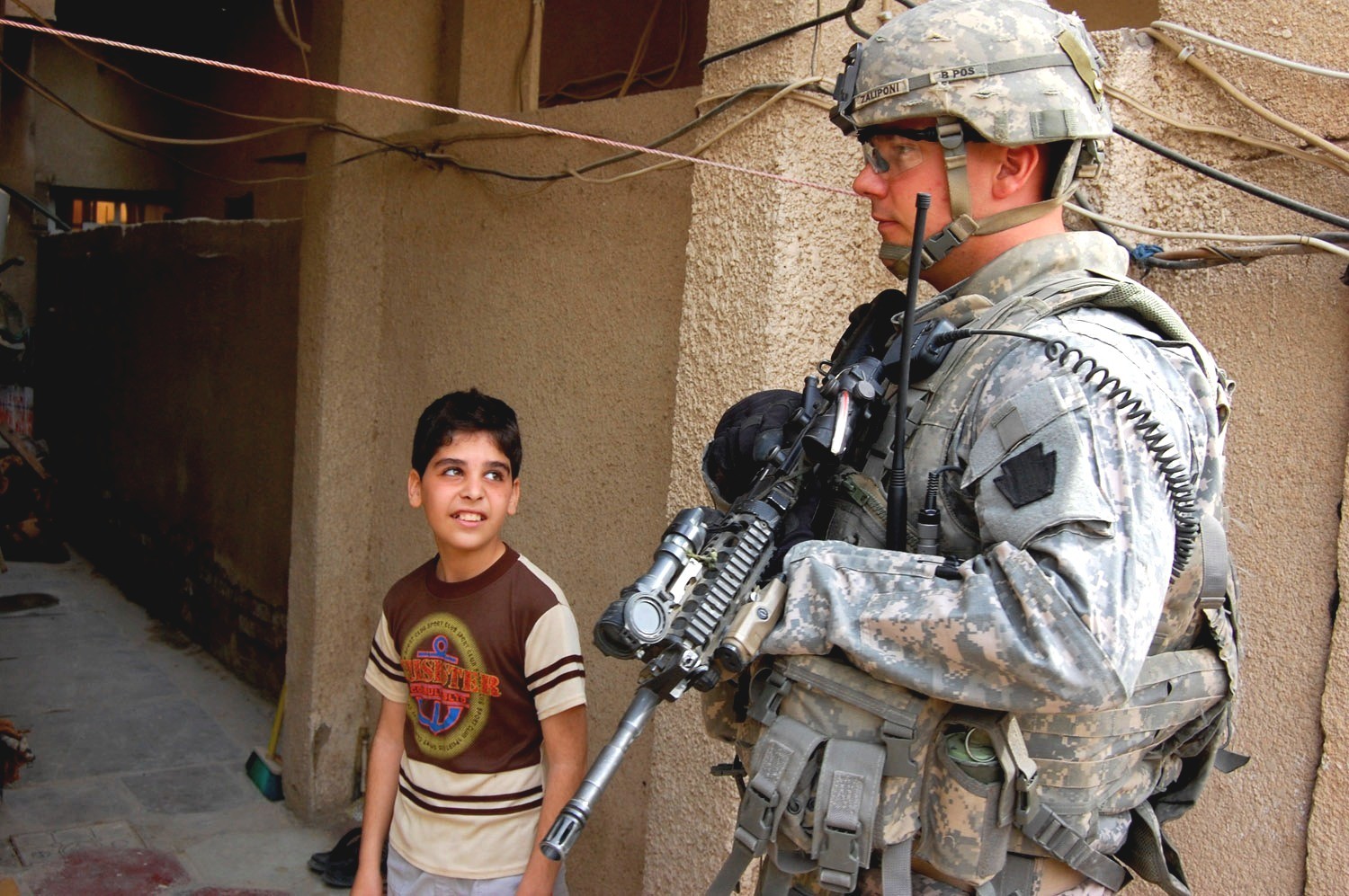 aaron zaliponi Iraq national guard