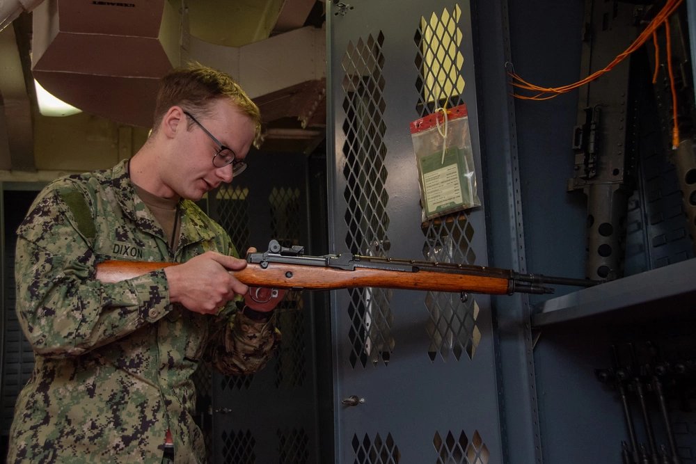 civilian marksmanship program M14 line thrower navy