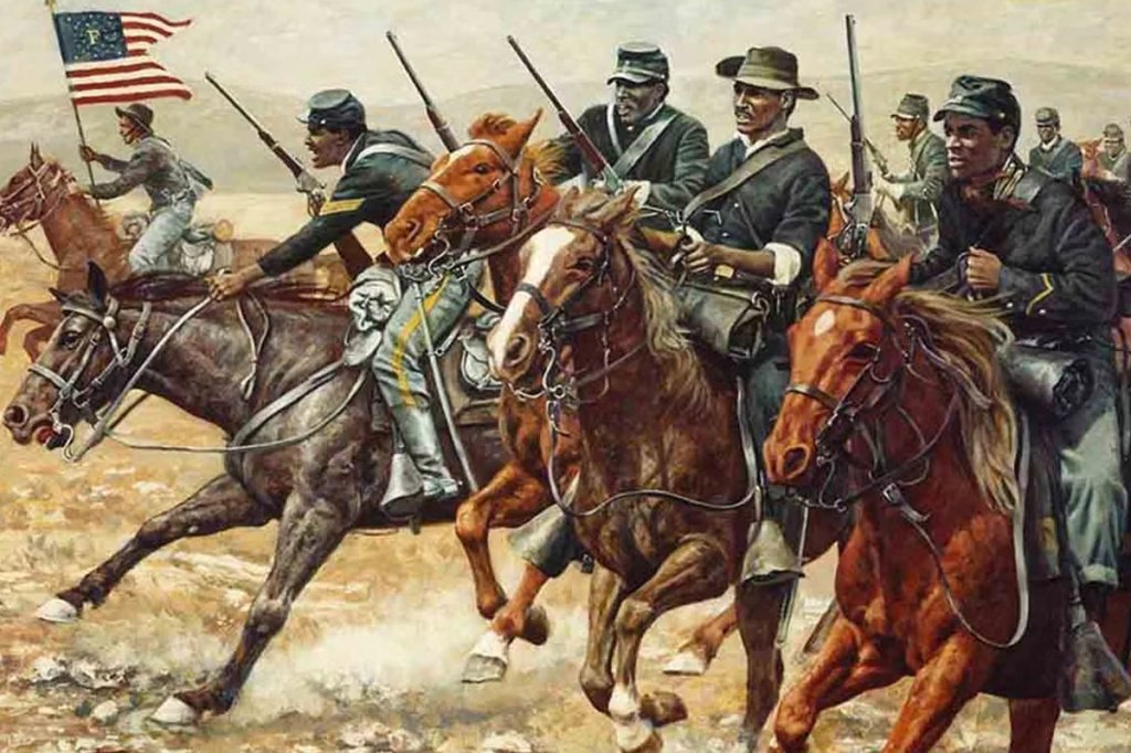 deactivated buffalo soldiers American west