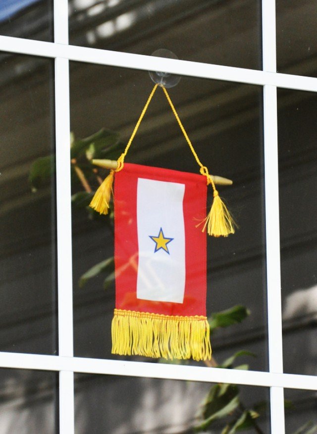gold star banner Army