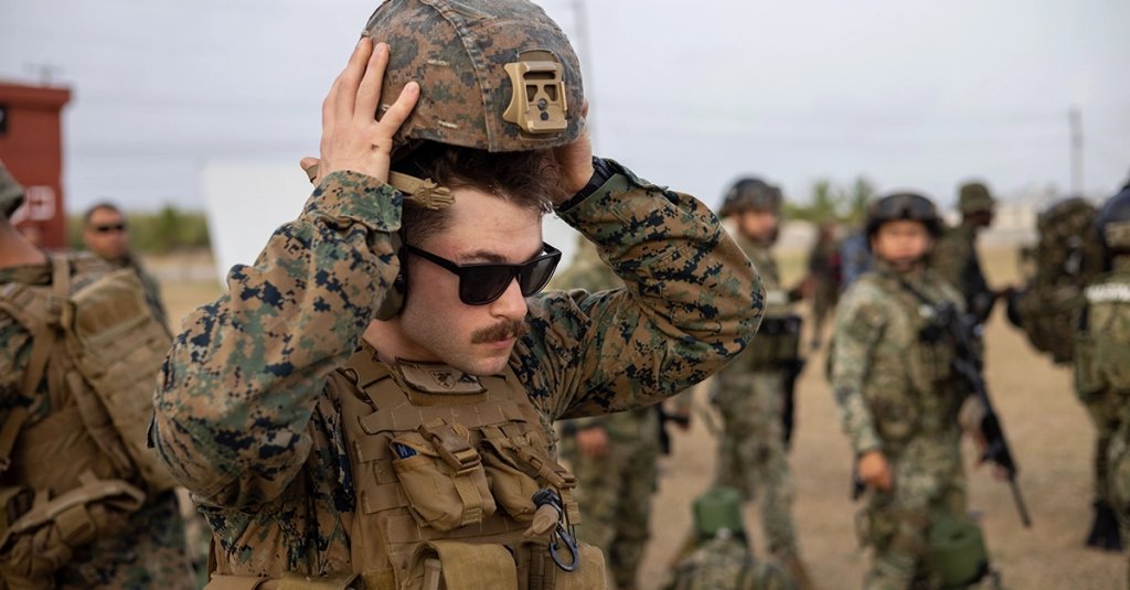 plastics kevlar marine corps