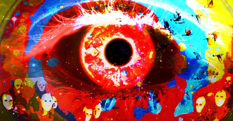 Psychedelic eye