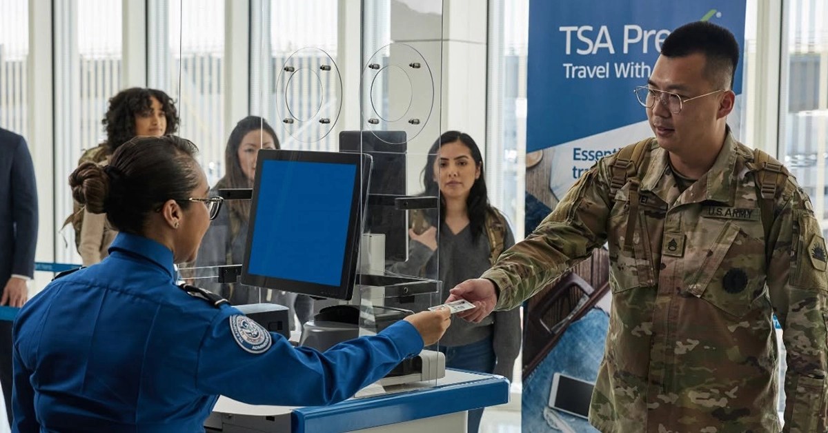 TSA is adding dedicated security lines for military, veterans, and their families