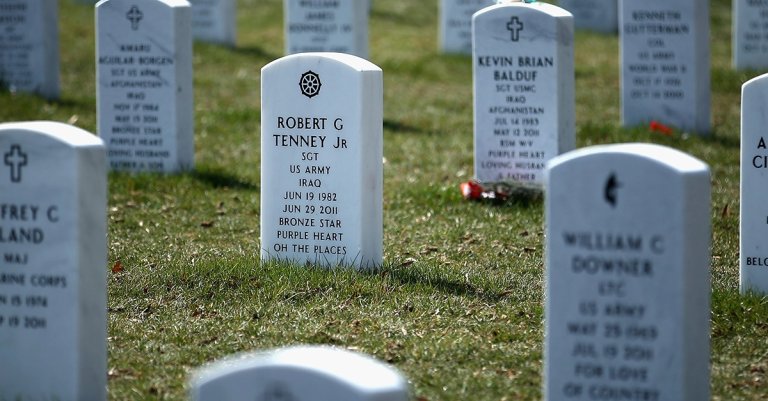 va tombstone emblems getty