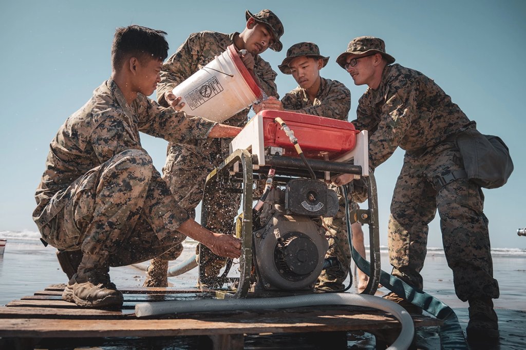 water purification team marine corps