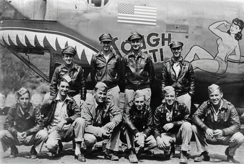 world war II airmen china tough titti