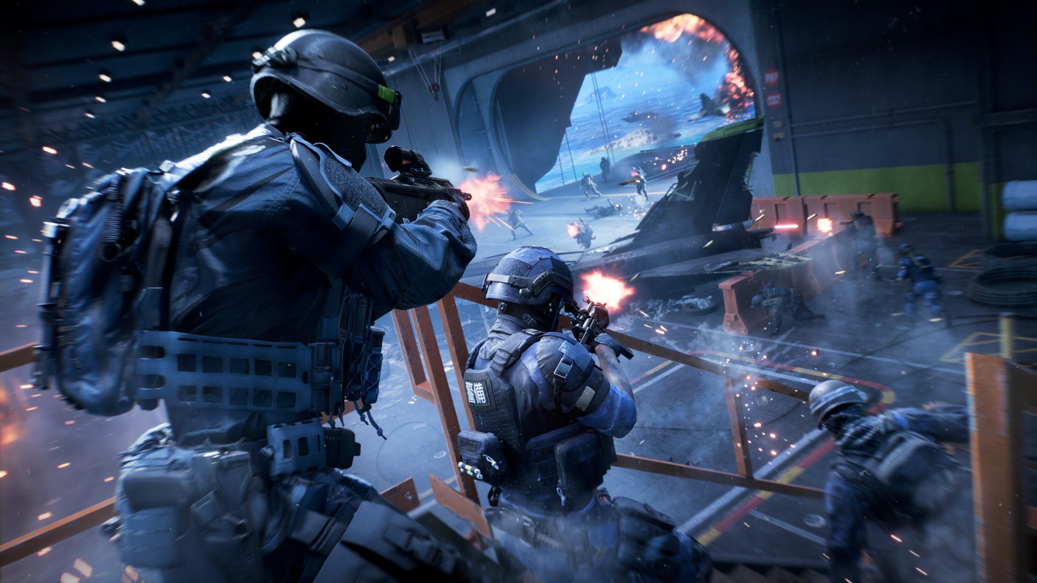 Battlefield 6 Top Gun Carrier Strike combat