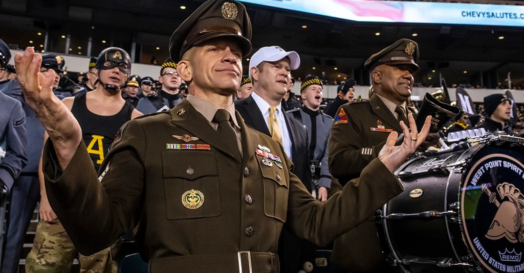 army cleanest team in football discipline army