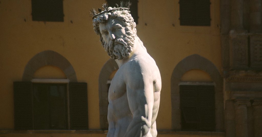 caligula neptune god of the sea war