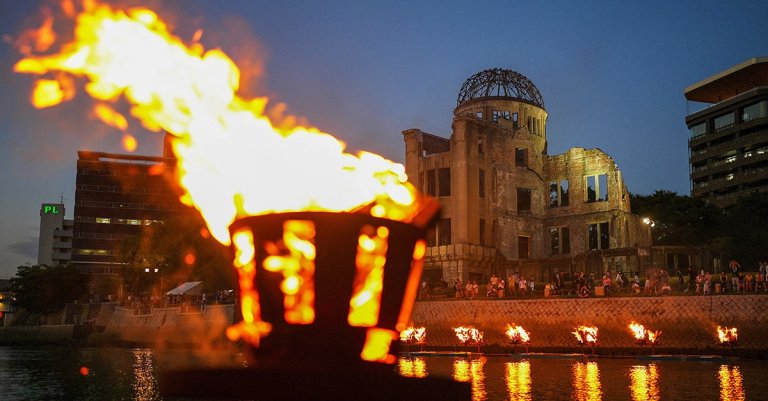 japan nuclear weapons atomic bomb dome getty