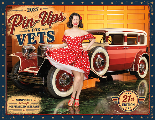 pin-ups for vets 2027 calendar gina