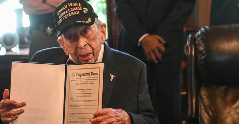 roy drinkard oldest marine