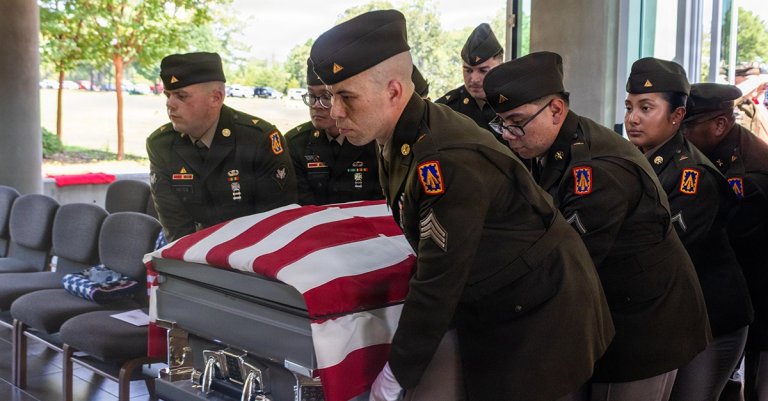 gold star spouse loss funeral service michael swinton