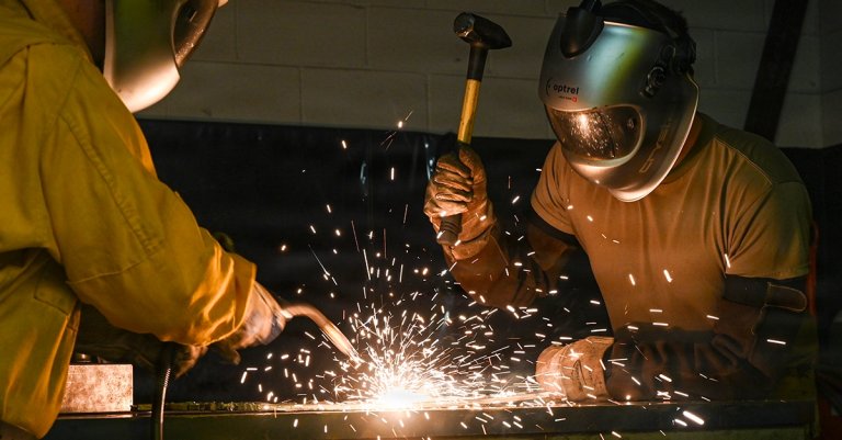 kelsey robertson USAF welding