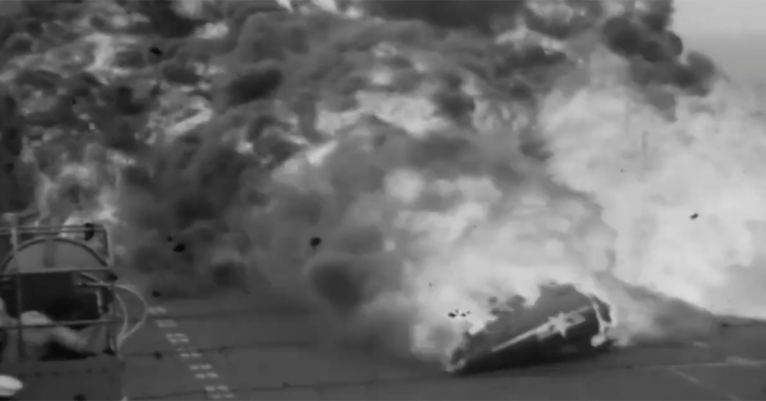 USS Midway crash