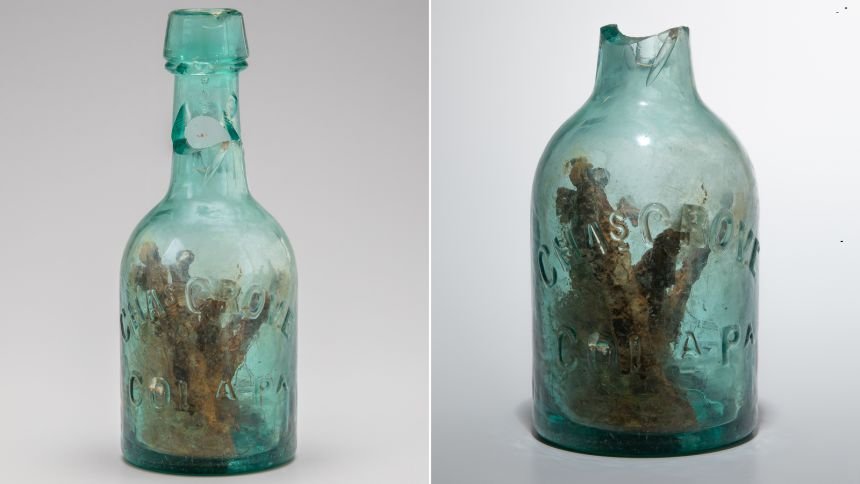 civil war witch bottle