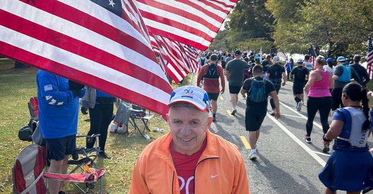 Marine Corps colonel runner