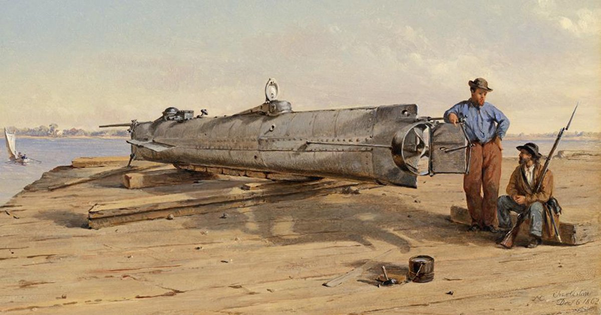 The story behind the Civil War sub that sank a Union ship, then disappeared