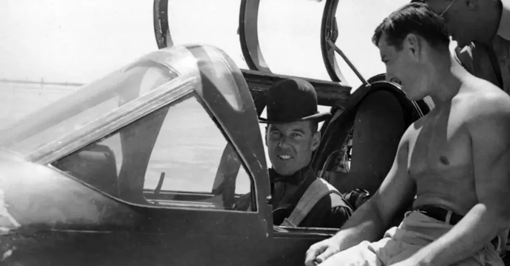 p-59-test-pilot gorilla mask jet age
