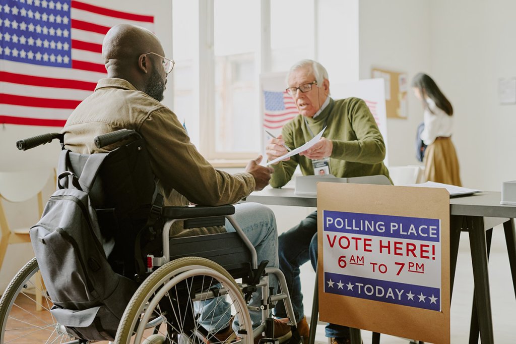 Poll workers