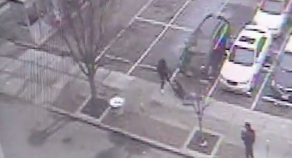 security camera footage