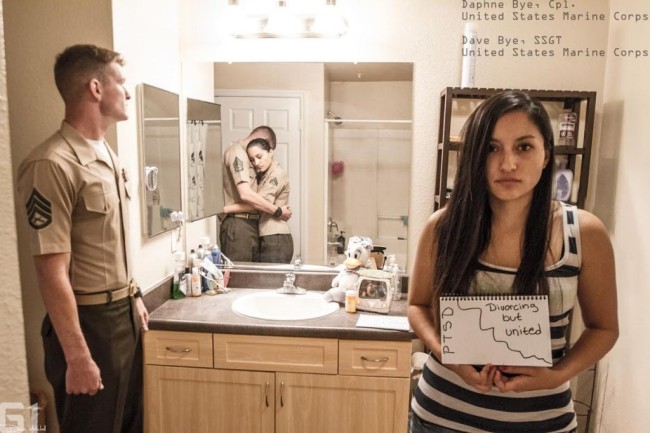 These veterans are bringing about positive change with cardboard signs