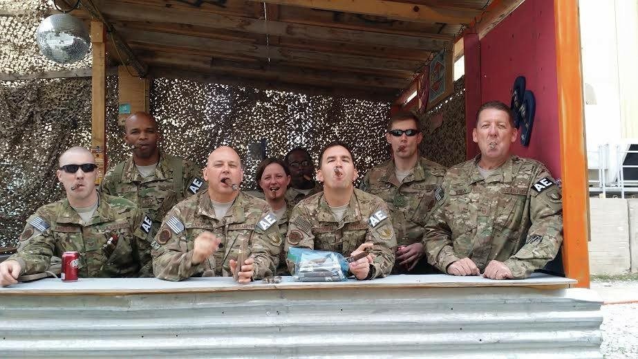 Cigars for Warriors brings moments of luxury to deployed troops