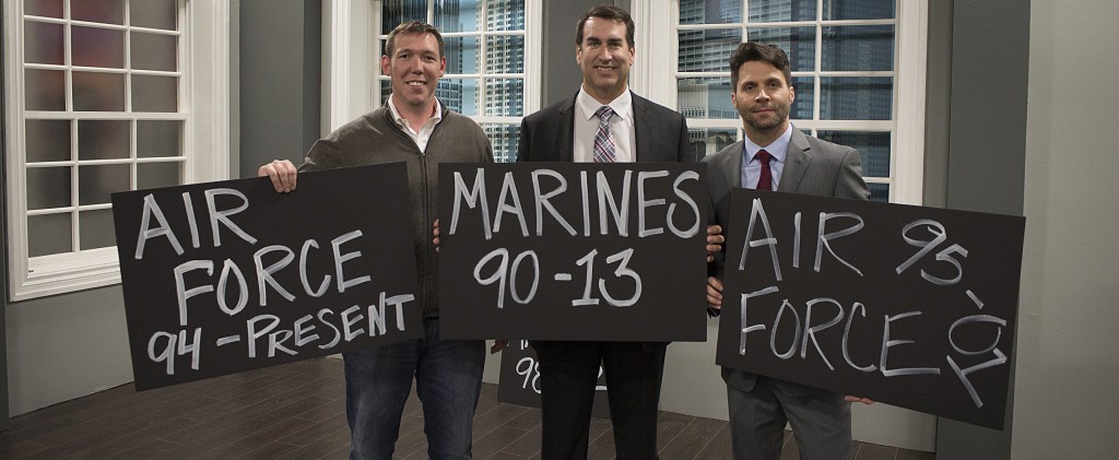 Rob Riggle doubled-down on his USMC service while clearing rubble at Ground Zero