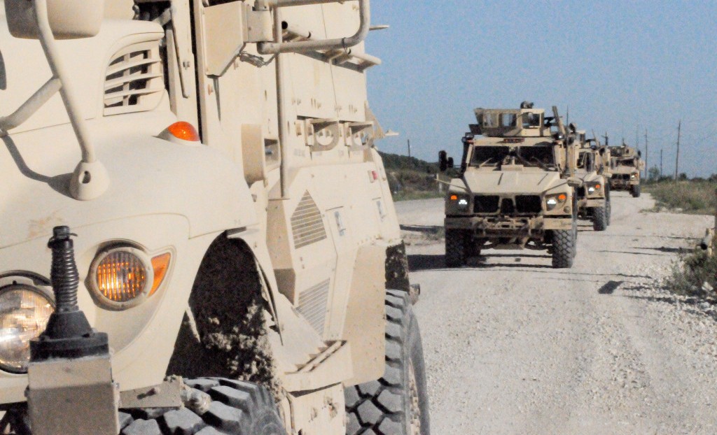 The Army is building robot trucks that drive themselves into battle