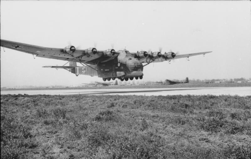 That time the Nazis built a gigantic plane that could haul 95,000 pounds of gear