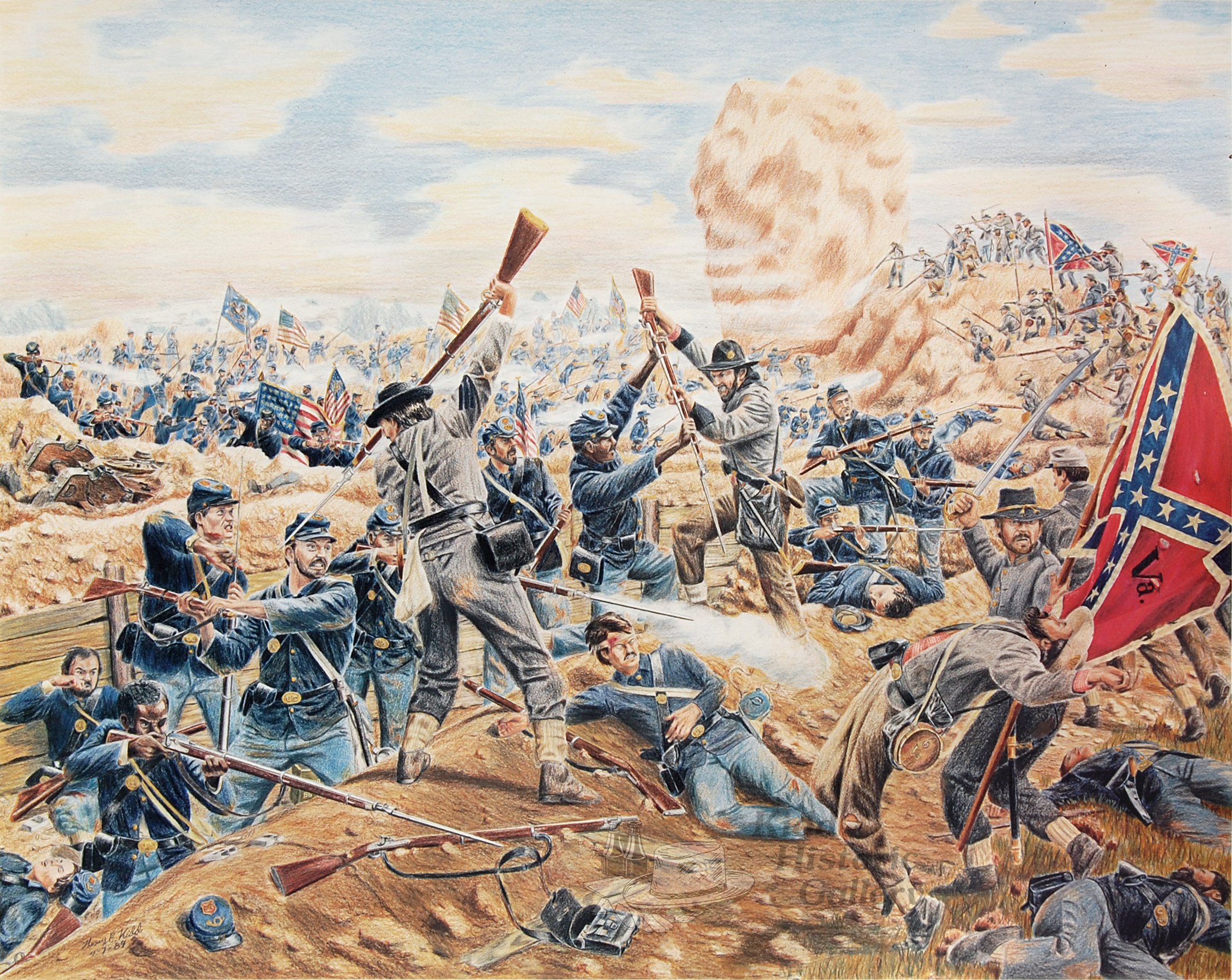 Why the first battle of the Civil War was called the ‘picnic battle’