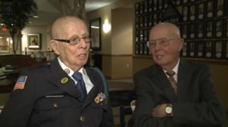 91-year-old twins finally getting medals earned during World War II