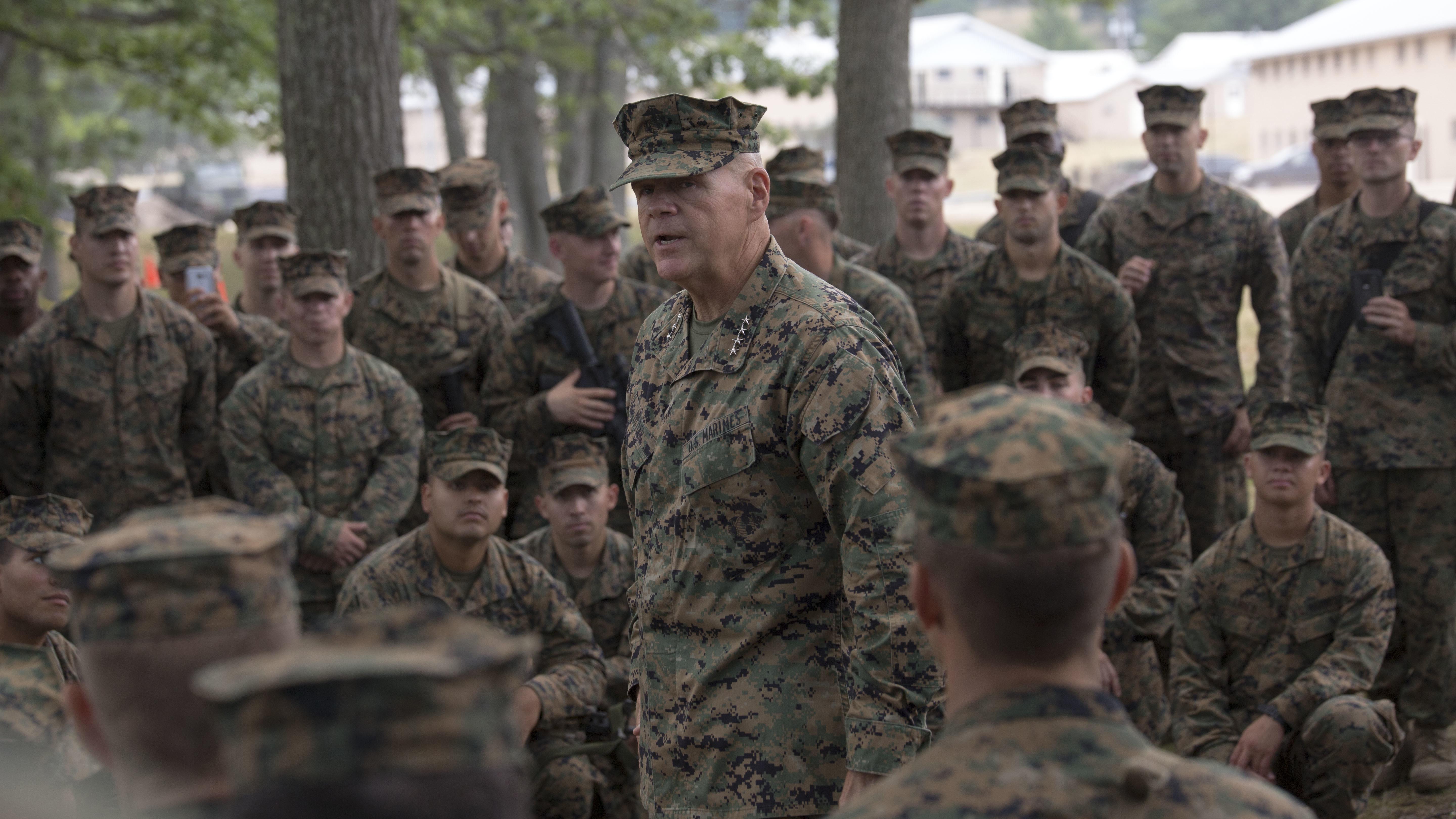 The Marines are ditching their desert cammies for everyday wear