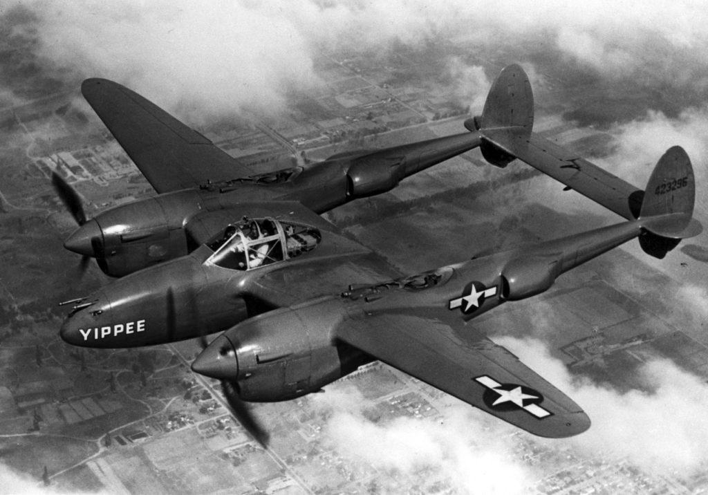 p-38 lightning fork-tailed devil