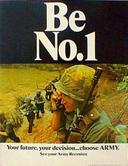 be no. 1 us army slogans