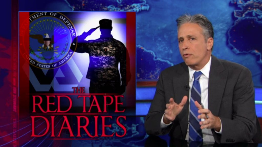 For years ‘The Daily Show’ host Jon Stewart has given veterans their big showbiz breaks