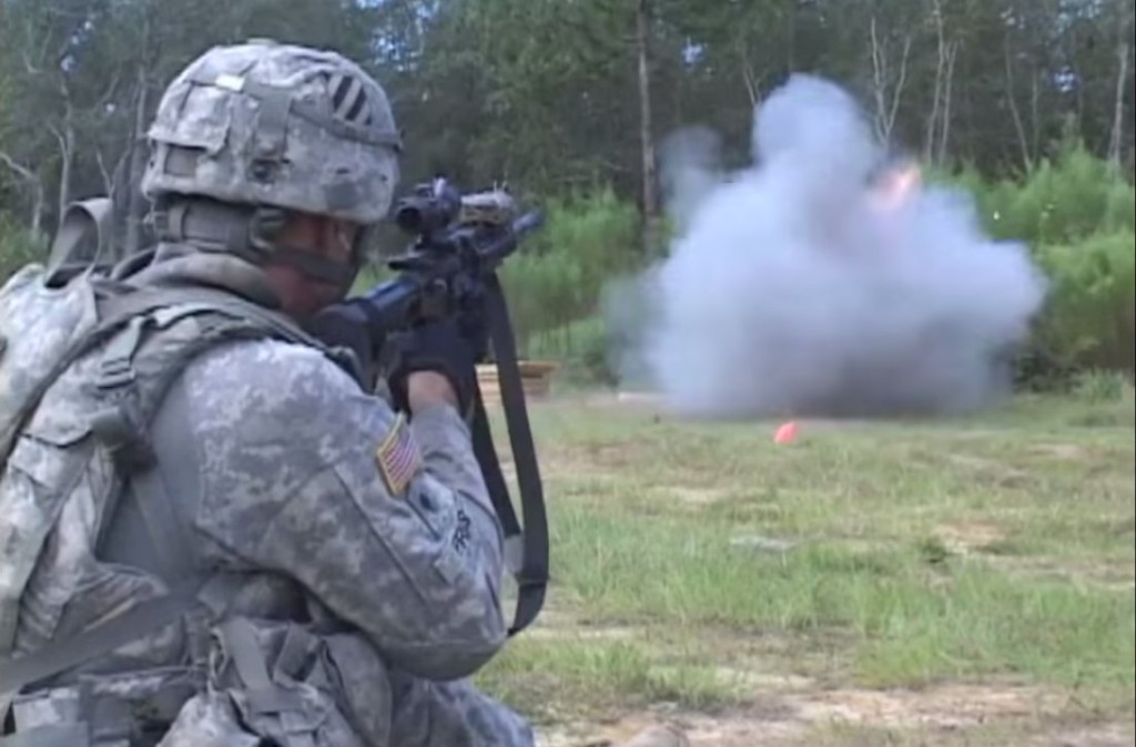 This crazy rifle grenade allows soldiers to blow through the Taliban’s front door
