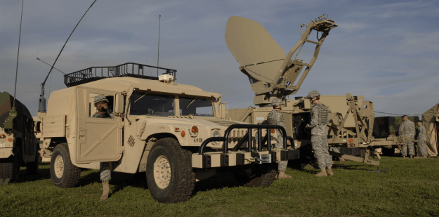 army satellite jobs in the military
