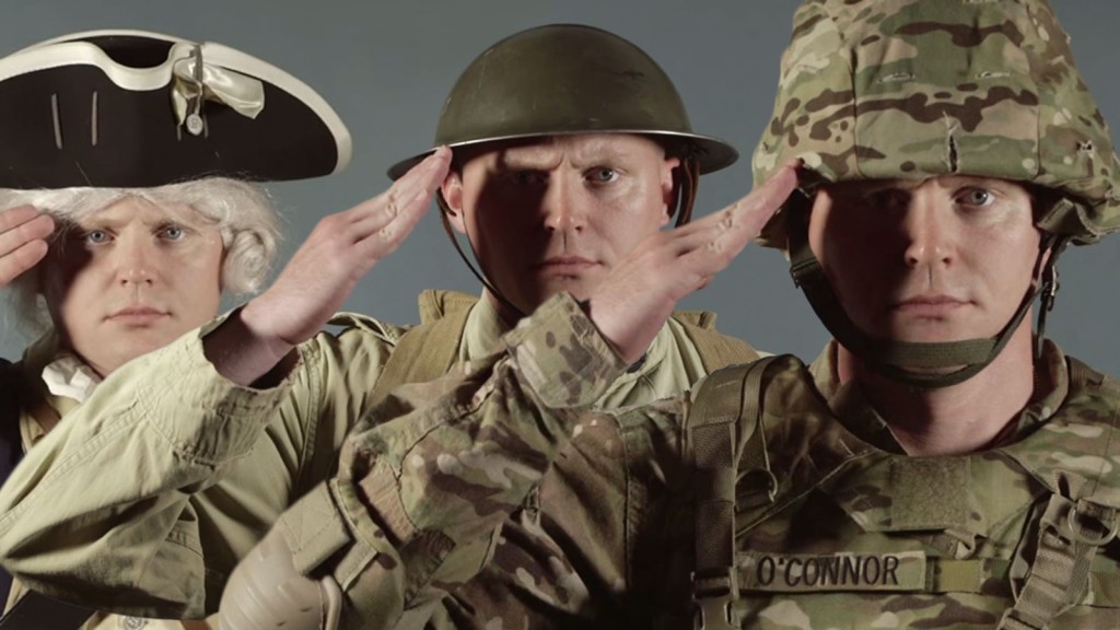 This video shows 240 years of Army uniforms in under two minutes